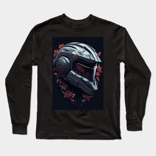 Halo Master Chief Helmet 04 - Gold & Rose COLLECTION Long Sleeve T-Shirt